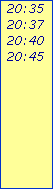 20:35

20:37

20:40

20:45
















